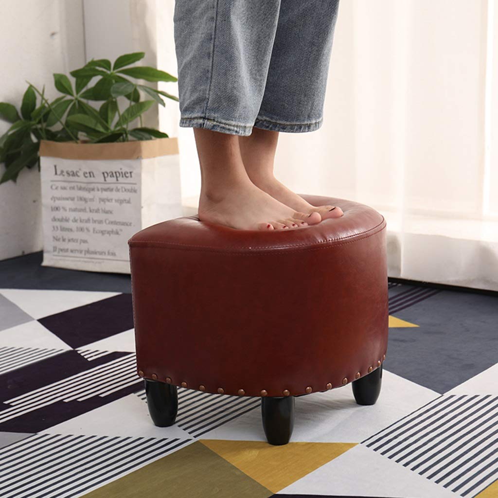 Amazon｜ホーム. 半円スツール布張りオスマンPouffeフットスツール